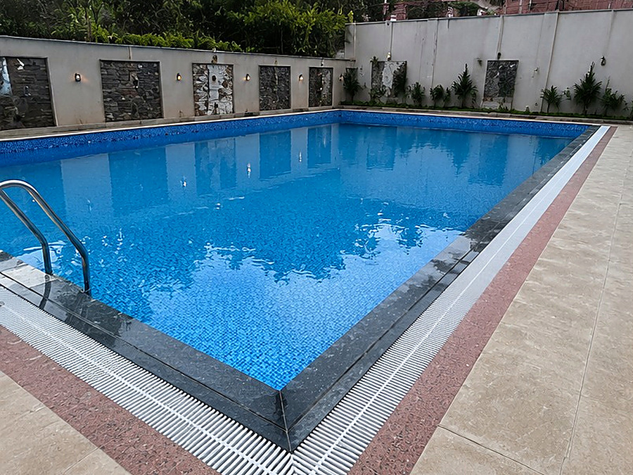 Swimming pool waterproofing